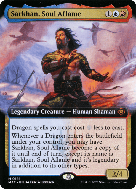 Sarkhan, Soul Aflame (181) — March of the Machine: The Aftermath