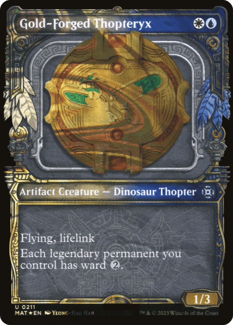 Gold-Forged Thopteryx (211) — March of the Machine: The Aftermath
