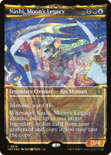 Nashi, Moon's Legacy (218) — March of the Machine: The Aftermath