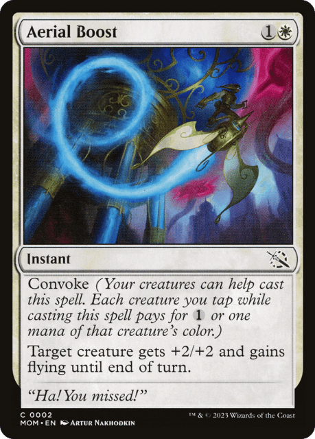 Aerial Boost (2) — March of the Machine