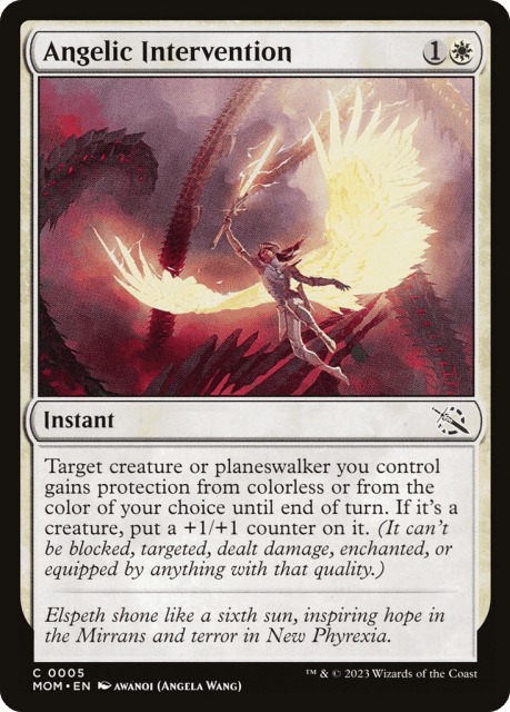 Angelic Intervention (5) — March of the Machine