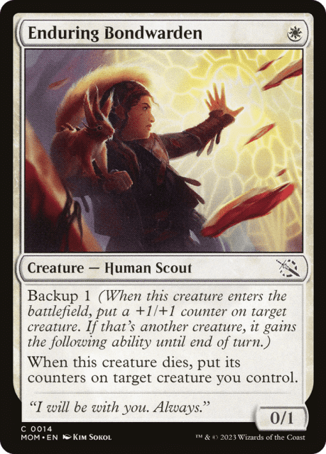 Enduring Bondwarden (14) — March of the Machine