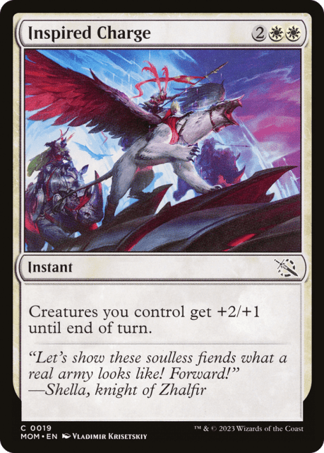 Inspired Charge (19) — March of the Machine