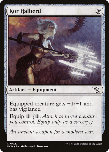 Kor Halberd (27) — March of the Machine