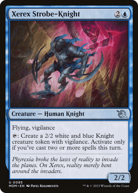 Xerex Strobe-Knight (85) — March of the Machine