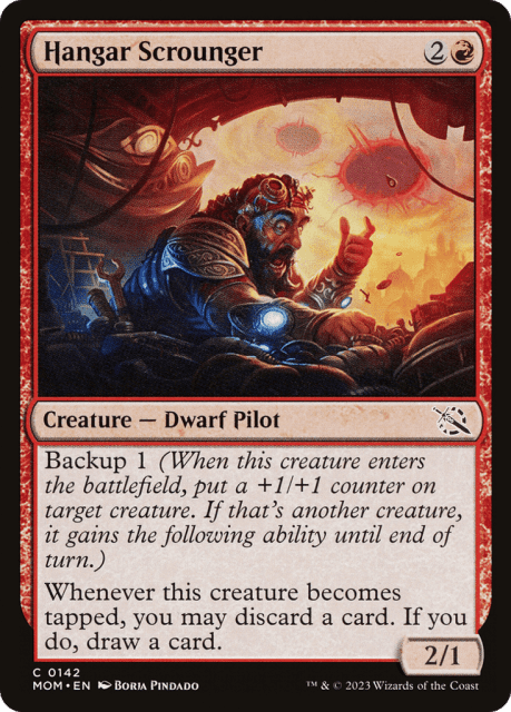 Hangar Scrounger (142) — March of the Machine