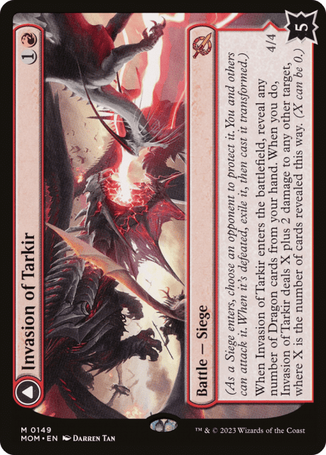 Invasion of Tarkir // Defiant Thundermaw (149) — March of the Machine