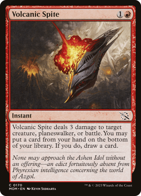 Volcanic Spite (170) — March of the Machine