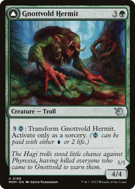 Gnottvold Hermit // Chrome Host Hulk (188) — March of the Machine