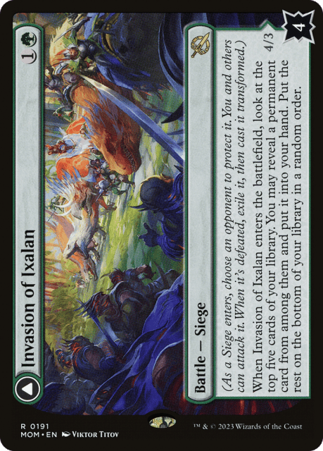 Invasion of Ixalan // Belligerent Regisaur (191) — March of the Machine