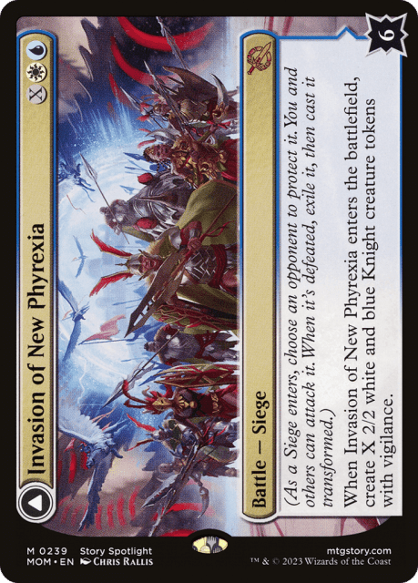 Invasion of New Phyrexia // Teferi Akosa of Zhalfir (239) — March of the Machine