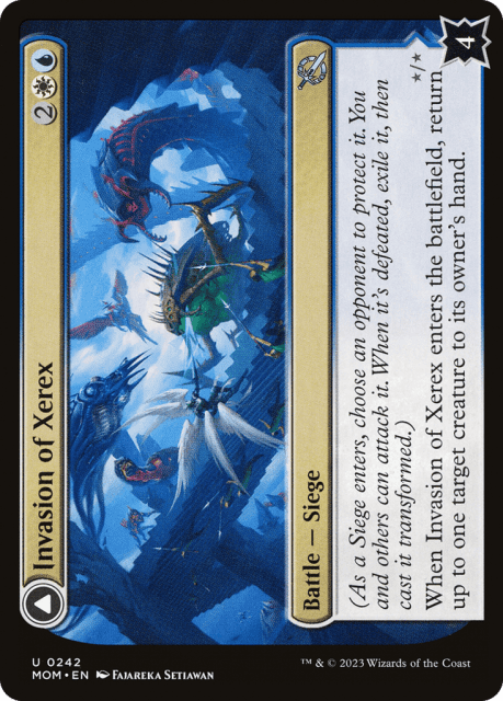 Invasion of Xerex // Vertex Paladin (242) — March of the Machine