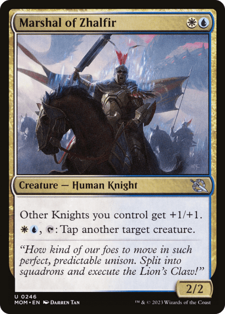 Marshal of Zhalfir (246) — March of the Machine