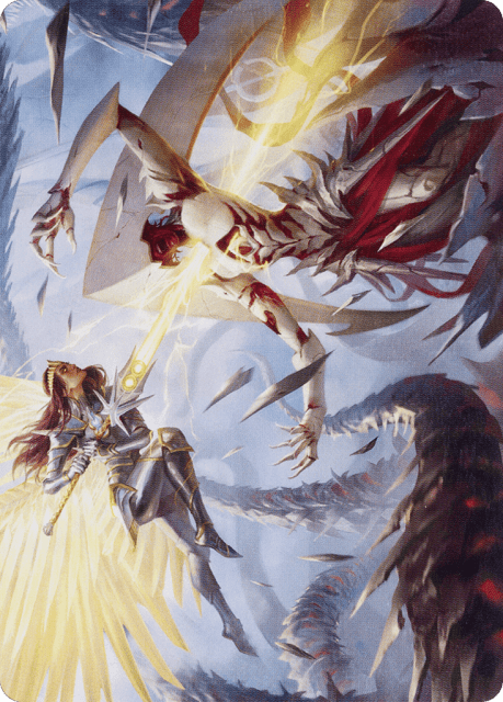 Elspeth's Smite (5) — March of the Machine Art Series