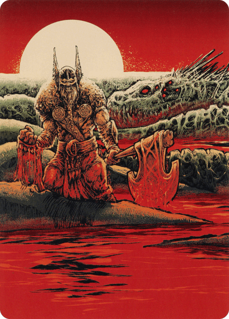 Fynn, the Fangbearer (76) — March of the Machine Art Series