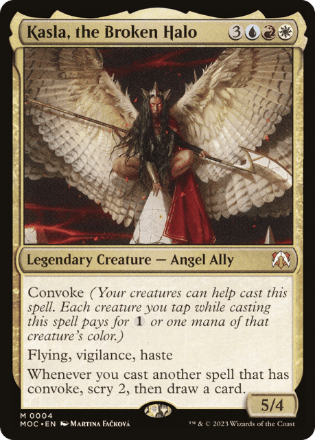 Kasla, the Broken Halo (4) — March of the Machine Commander