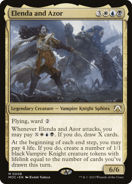 Elenda and Azor (6) — March of the Machine Commander