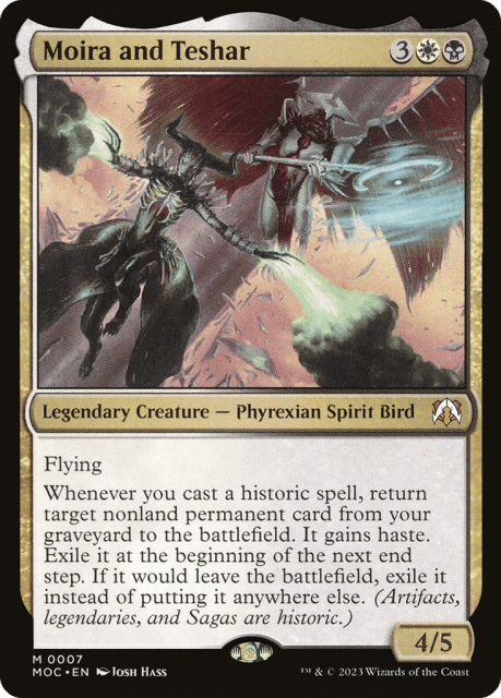 Moira and Teshar (7) — March of the Machine Commander