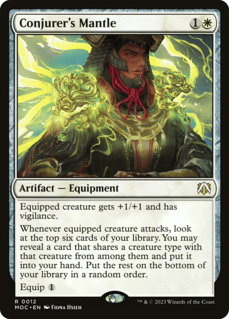 Conjurer's Mantle (12) — March of the Machine Commander