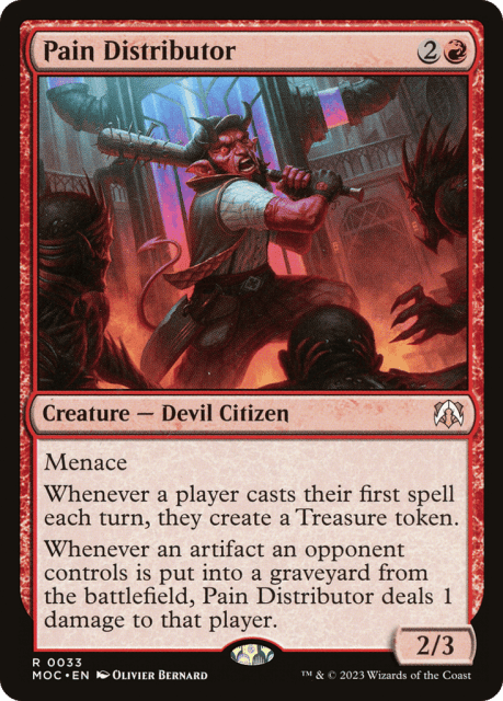 Pain Distributor (33) — March of the Machine Commander