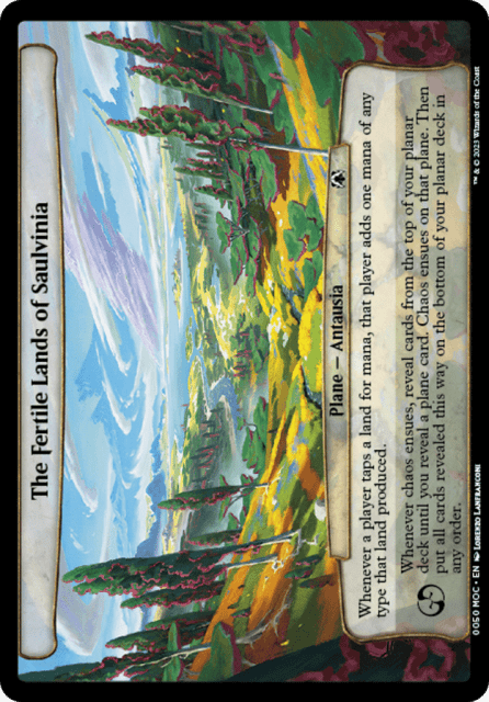 The Fertile Lands of Saulvinia (50) — March of the Machine Commander