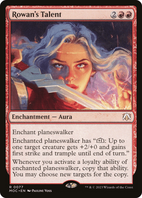 Rowan's Talent (77) — March of the Machine Commander