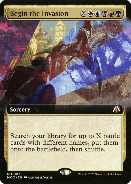 Begin the Invasion (87) — March of the Machine Commander