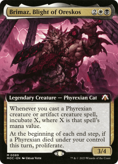 Brimaz, Blight of Oreskos (89) — March of the Machine Commander