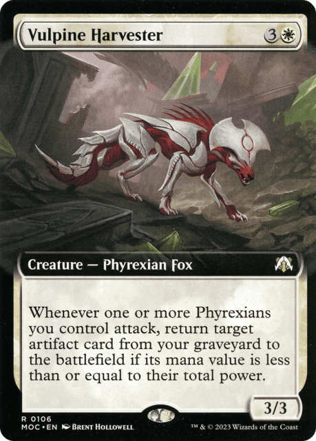 Vulpine Harvester (106) — March of the Machine Commander