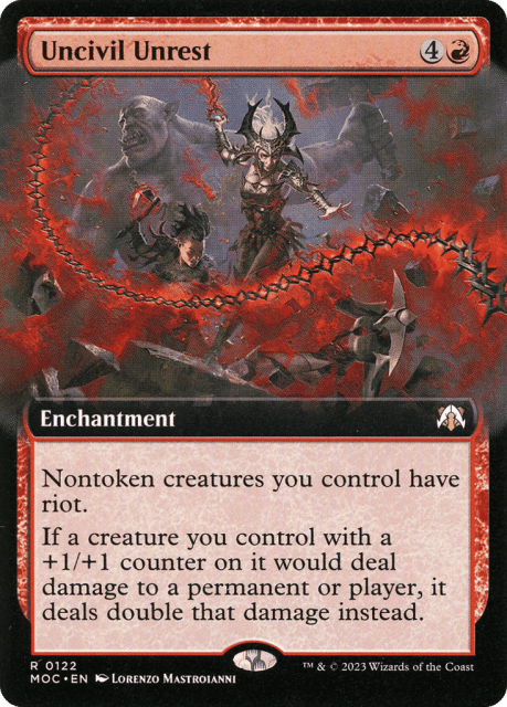 Uncivil Unrest (122) — March of the Machine Commander