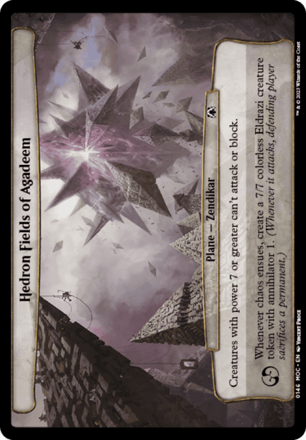 Hedron Fields of Agadeem (146) — March of the Machine Commander