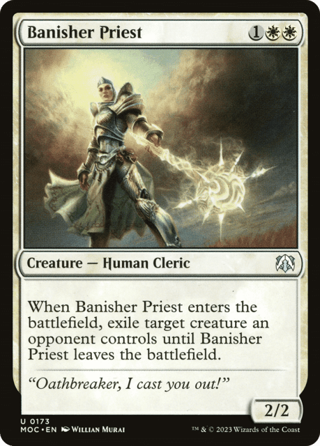 Banisher Priest (173) — March of the Machine Commander