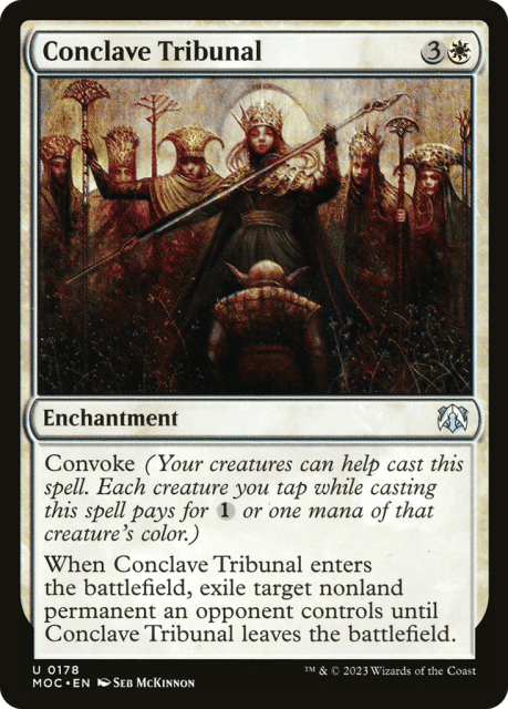 Conclave Tribunal (178) — March of the Machine Commander