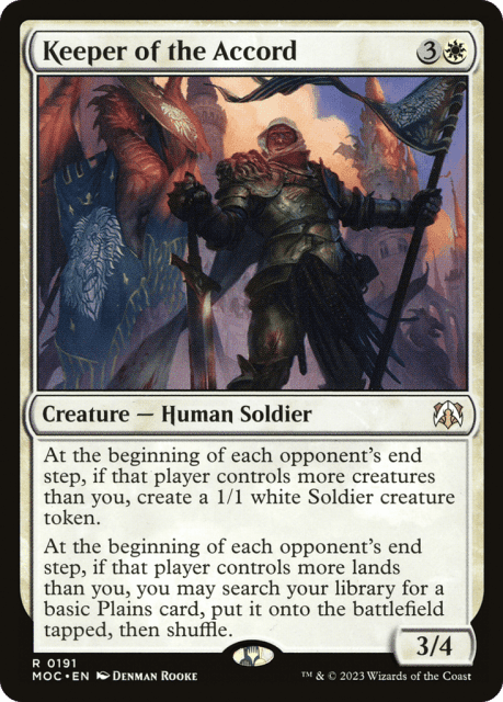 Keeper of the Accord (191) — March of the Machine Commander