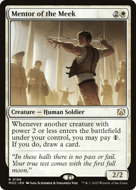 Mentor of the Meek (196) — March of the Machine Commander
