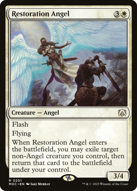 Restoration Angel (201) — March of the Machine Commander