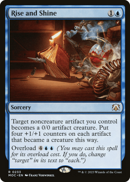 Rise and Shine (233) — March of the Machine Commander