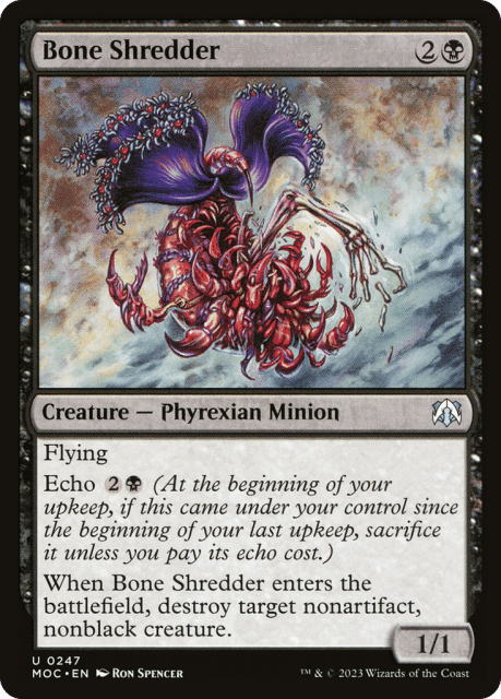 Bone Shredder (247) — March of the Machine Commander