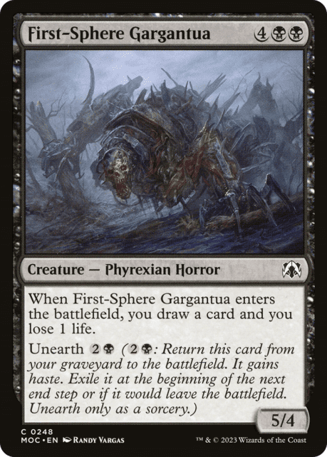First-Sphere Gargantua (248) — March of the Machine Commander