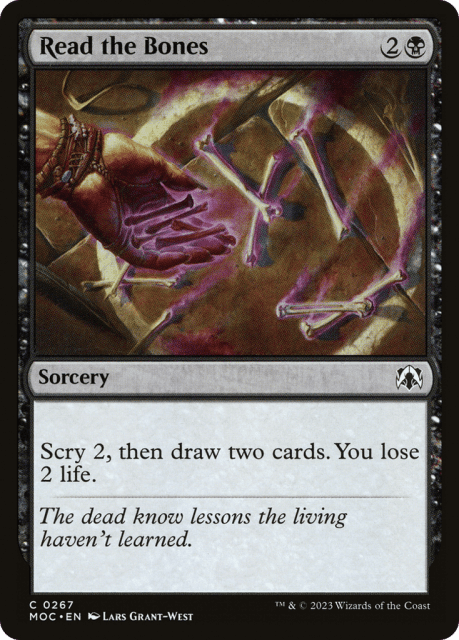 Read the Bones (267) — March of the Machine Commander