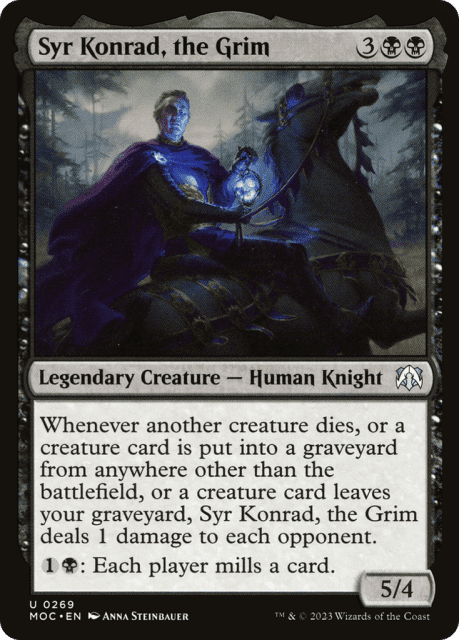 Syr Konrad, the Grim (269) — March of the Machine Commander