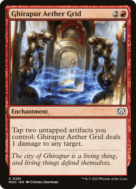 Ghirapur Aether Grid (281) — March of the Machine Commander