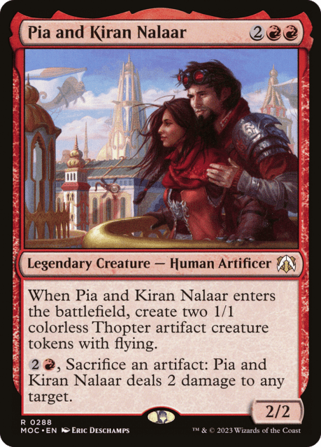 Pia and Kiran Nalaar (288) — March of the Machine Commander