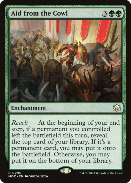 Aid from the Cowl (290) — March of the Machine Commander