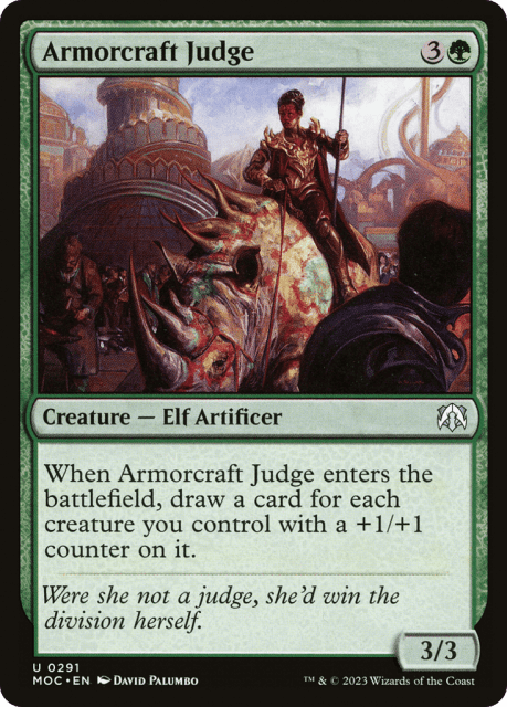 Armorcraft Judge (291) — March of the Machine Commander