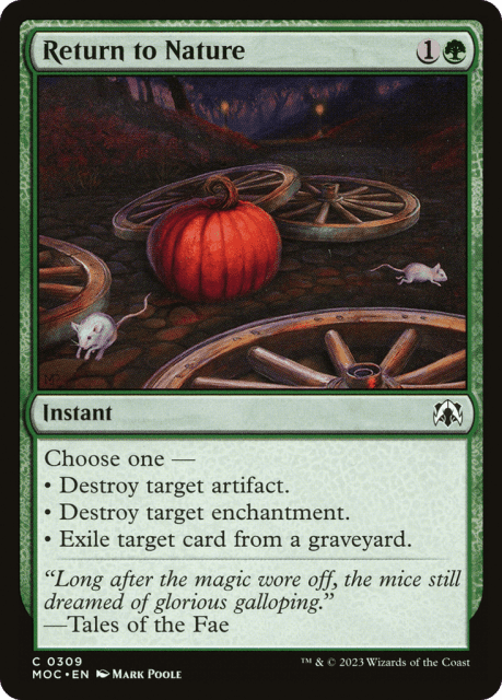 Return to Nature (309) — March of the Machine Commander