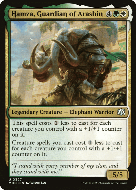 Hamza, Guardian of Arashin (327) — March of the Machine Commander