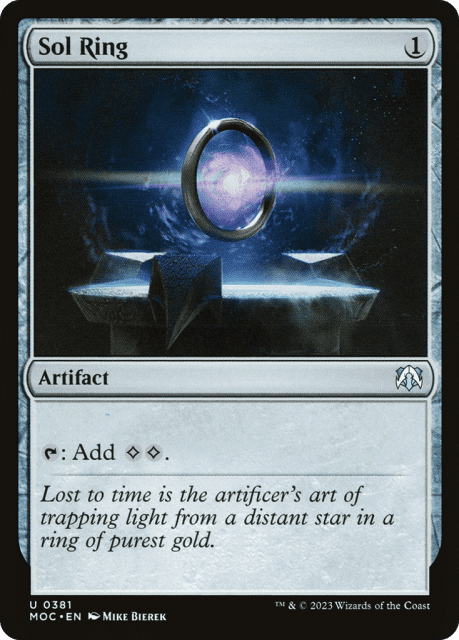 Sol Ring (381) — March of the Machine Commander
