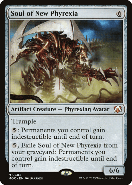 Soul of New Phyrexia (382) — March of the Machine Commander