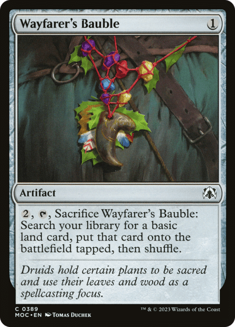 Wayfarer's Bauble (389) — March of the Machine Commander